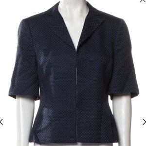 Akris
Silk Tweed Pattern Evening Jacket